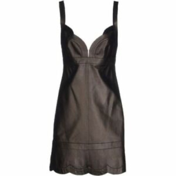 Valentino scalloped leather - Picture 2 of 3